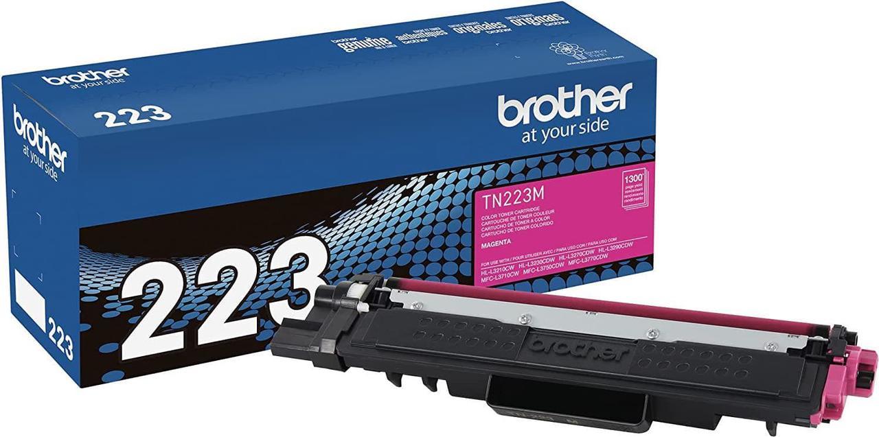 Brother TN223M Laser Printer Toner, Magenta