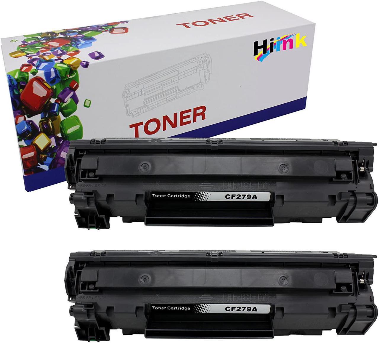 HIINK Compatible Toner Cartridge Replacement for HP CF279A 79A Toner Cartridge for Laserjet Pro M12a M12w MFP M26a M26nw Printer(Black, 2-Pack)