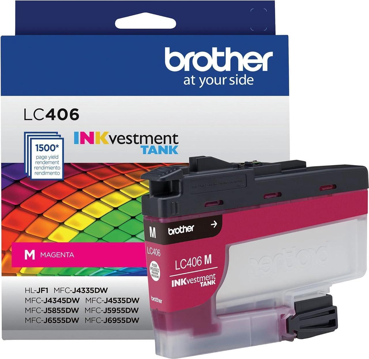 LC406MS Standard-Yield Magenta Ink Cartridge