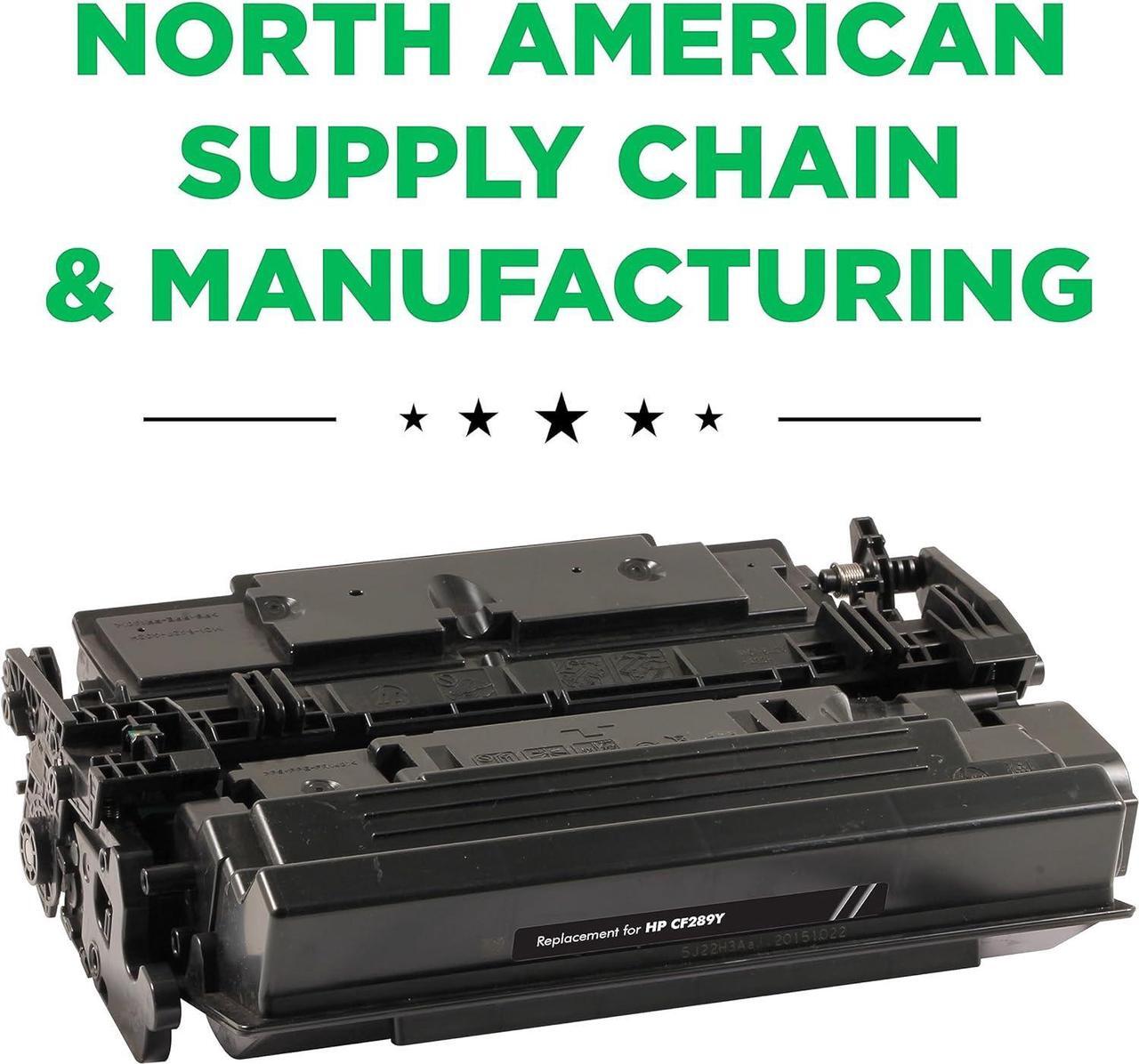 Alt view image 2 of 6 - Clover Remanufactured Extra High Yield Toner Cartridge (Reused OEM Chip) Replacement  89Y (CF289Y) | Black, 10.96 x 2.66 x 8.42