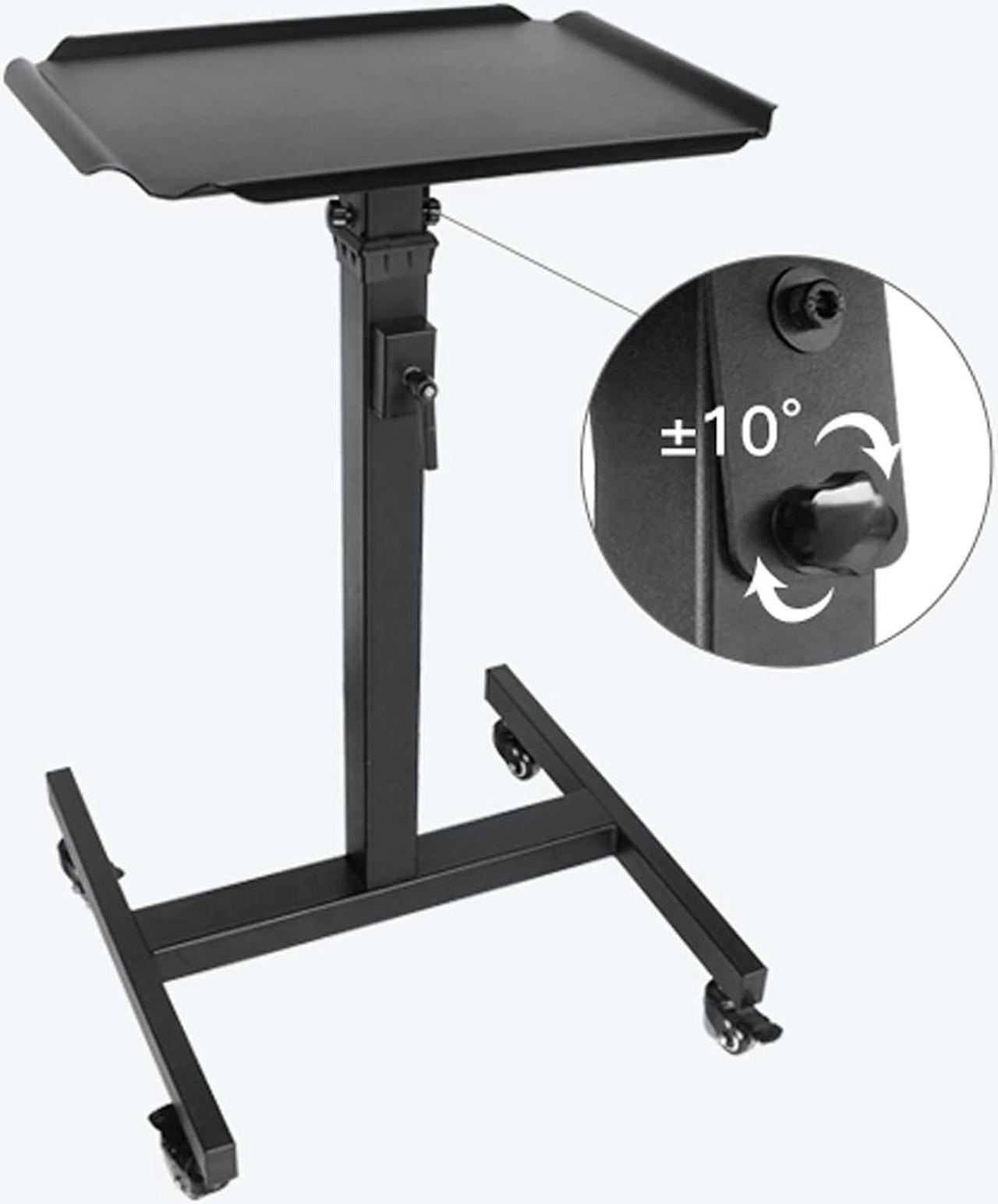 Alt view image 3 of 6 - Projector Tripod Projector Mount Stand Projector Floor Stand Holder with Wheels 13 inch to 16 inch Plate Size Height Adjustable Up to 47 Inch Projector Mount