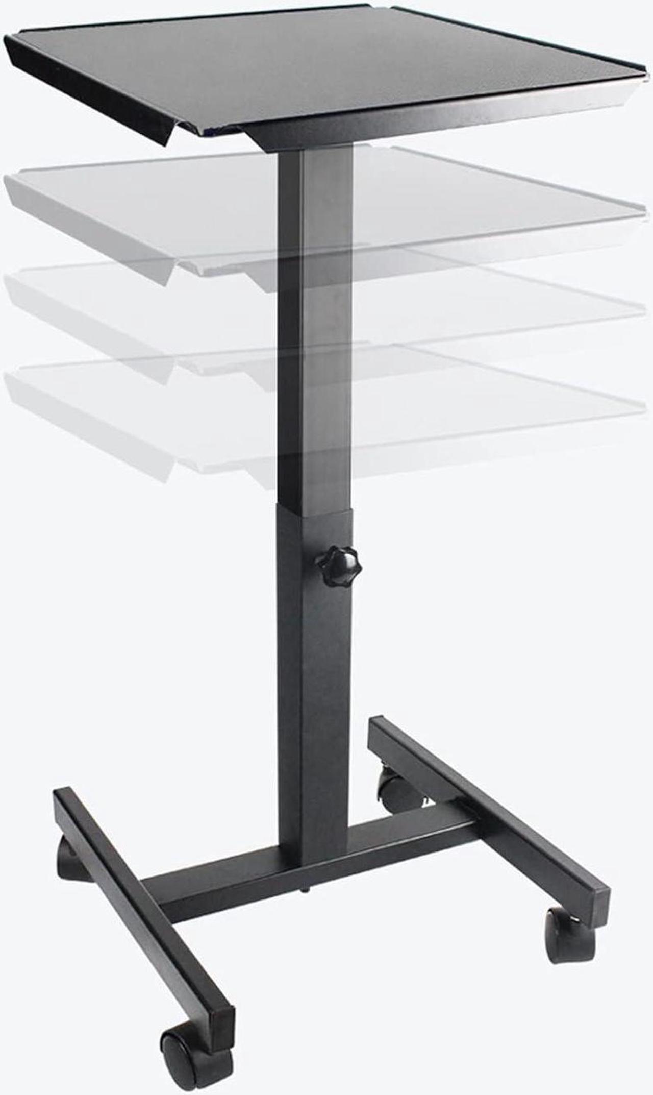Alt view image 4 of 6 - Projector Tripod Projector Mount Stand Projector Floor Stand Holder with Wheels 13 inch to 16 inch Plate Size Height Adjustable Up to 47 Inch Projector Mount