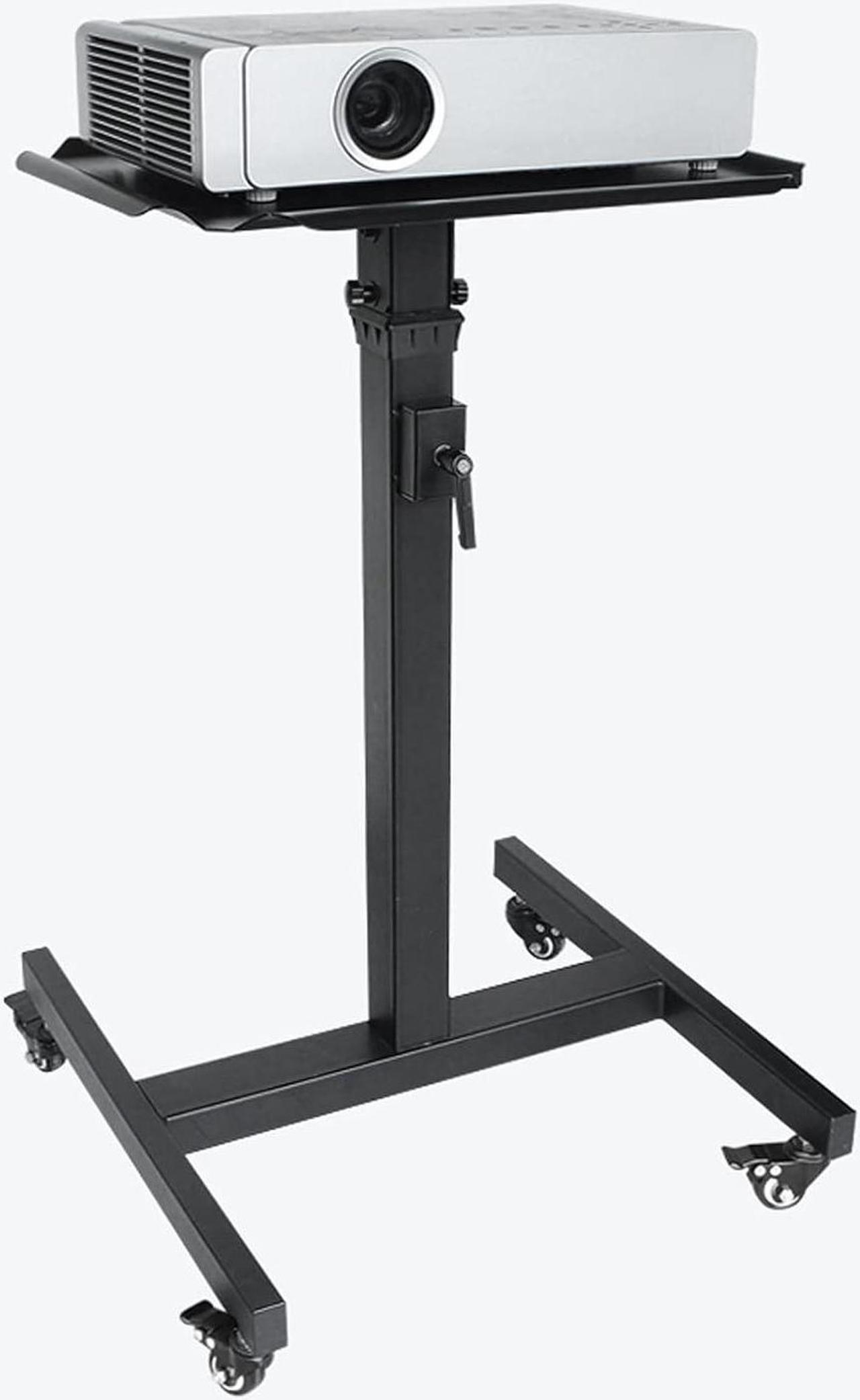Alt view image 6 of 6 - Projector Tripod Projector Mount Stand Projector Floor Stand Holder with Wheels 13 inch to 16 inch Plate Size Height Adjustable Up to 47 Inch Projector Mount