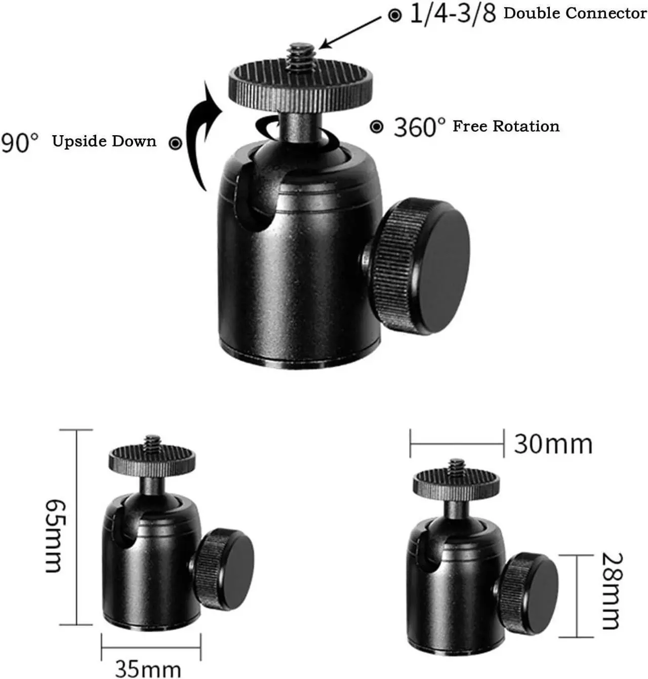 Alt view image 4 of 5 - Gadpiparty Projector Bracket Projector Bracket Wall Mounted Projector Hanger Projector Hanger Air Pressure Hover Telescopic Rotation Stand Pprojector Mount (Color : GAPR07-B)