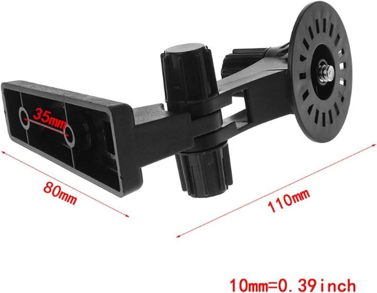 Alt view image 2 of 6 - Projector Tripod Wall Mount Bracket Cam Storage Stand Holder 180 ° Adjustable Cloud Camera Series WiFi Home Security 2PCS Projector Mount (Color : Black)