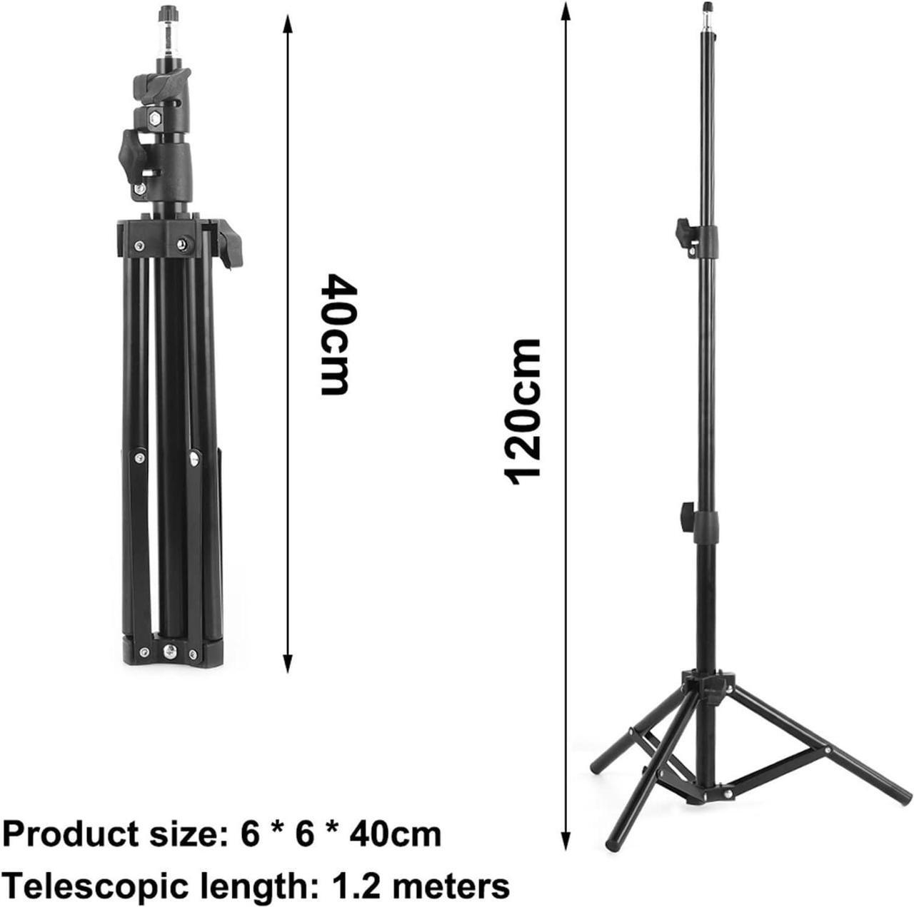 Alt view image 2 of 6 - SUNESA Projector Stand Universal Aluminum Alloy Home Projector Tripod Mount Bracket Holder Stand 6mm Interface Projection Accessory Projector Mount