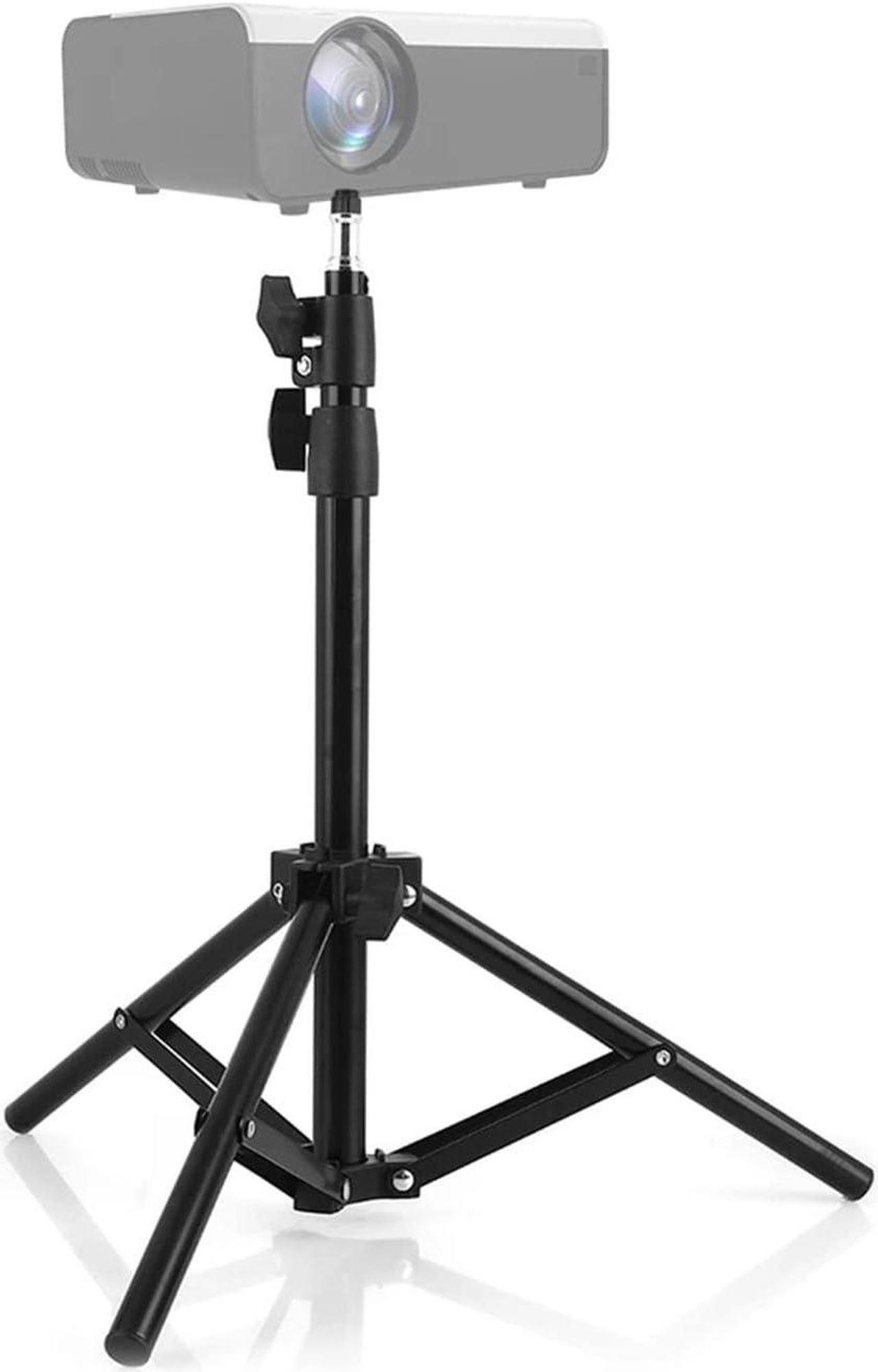Alt view image 6 of 6 - SUNESA Projector Stand Universal Aluminum Alloy Home Projector Tripod Mount Bracket Holder Stand 6mm Interface Projection Accessory Projector Mount
