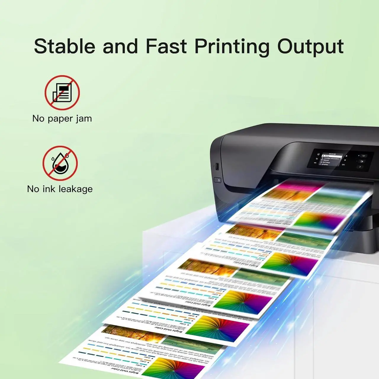 Alt view image 5 of 7 - 950XL 951XL Ink Cartridges Combo Pack  950 951 Ink Cartridges Combo Pack Use with HP 8600 8610 8630 8620 8615 76DW 251DW Printer(5 Pack, 2 Black, 1 Magenta, 1 Cyan, 1 Yellow)