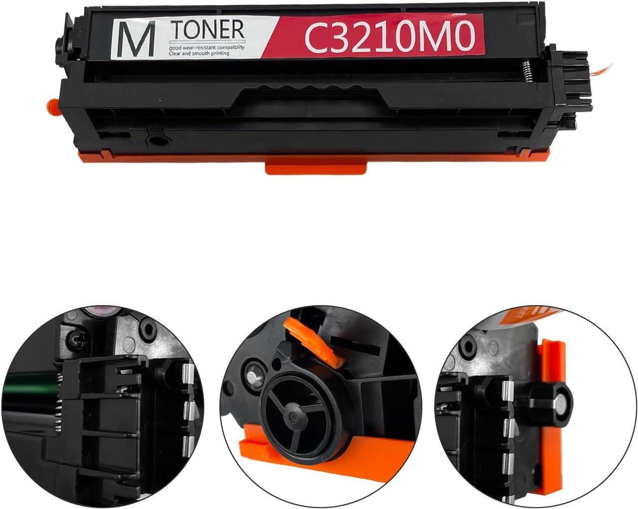 Alt view image 4 of 7 - C3210K0 C3210C0 C3210M0 C3210Y0 Toner Cartridges (4-Pack, 1BK/1C/1M/1Y) Replacement for Lexmark C3224dw C3326dw C3426dw MC3224dwe MC3224i MC3326adwe MC3326i MC3426adw MC3426i (Without Chip)