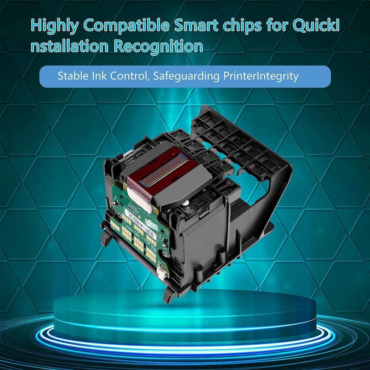 Alt view image 2 of 7 - 950 951 Printhead, 950 Replacement Printhead Compatible with officejet pro 8600 8610 8620 8100 8600 8650 251DW 276DW 250DW printhead, 950/951 Printhead Replacement for Efficient Printing