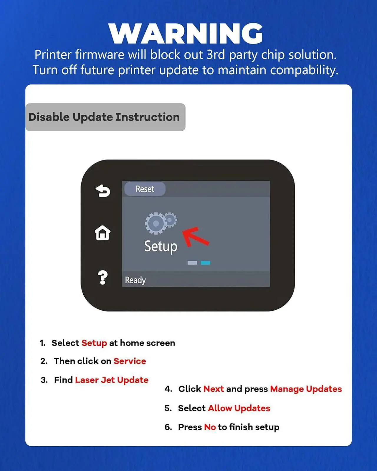 Alt view image 7 of 7 - 206A Toner Cartridge 4 Pack 206X, Replacement  206A 206X W2110A W2110X Works with Color Laserj Pro MFP M283, M283fdw, M283cdw; M255, M255dw Printer Ink(Black, Cyan, Magenta, Yellow)