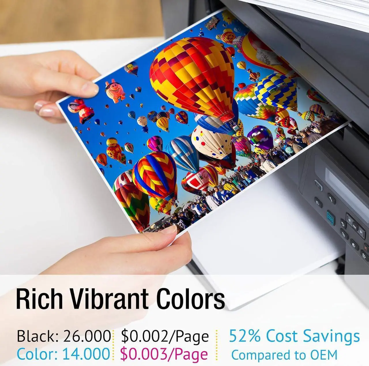 Alt view image 2 of 6 - CS Compatible Toner Cartridge Replacement for Canon GPR-23 GPR23 0452B003AA Black 0455B003AA Yellow 0454B003AA Magenta 0453B003AA Cyan Canon Color C3080i Color C3480i C2550 C2880 C3380i 4 Color Set