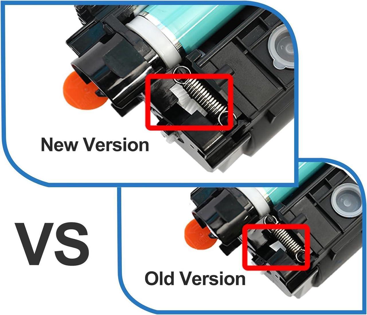 Alt view image 7 of 7 - 508X M553 Toner Cartridge Set: 4-Pack Compatible Replacement  508X 508A CF360X CF361X CF362X CF363X for Color Enterprise M553 M552 553 MFP M577 Series Printer Ink (New Version-BK/C/Y/M)