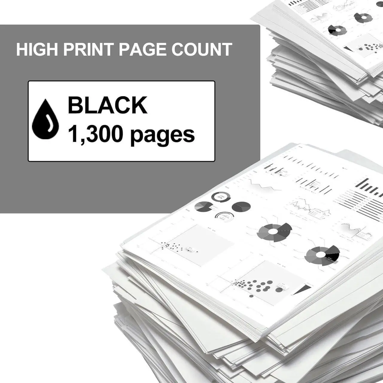 Alt view image 3 of 6 - 1-Pack Black 141A W1410A Toner Cartridge: Compatible 141A W1410A Replacement  M110w M110we M140w M140we M109-M112 MFP M139-M142 Printer