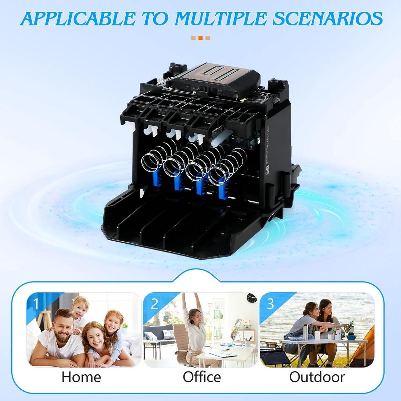 Alt view image 3 of 7 - 932/933 Printhead Compatible with HP Officejet 7110 7510 7512 7612 6700 7610 7620 6600 Series Printers, 932/933 High-Efficiency Printer Head