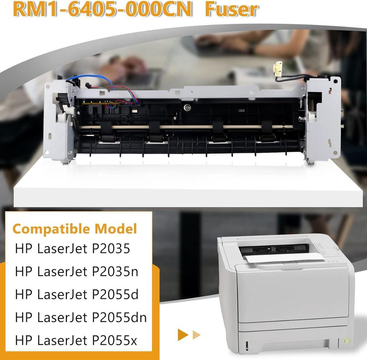 Alt view image 2 of 7 - RM1-6405-000CN Fuser Fixing Unit Fuser Assembly Compatible with HP P2035 P2055d P2055dn P2035n 2035 2055for Canon MF6650 6670 D1120 1150 1180 5890