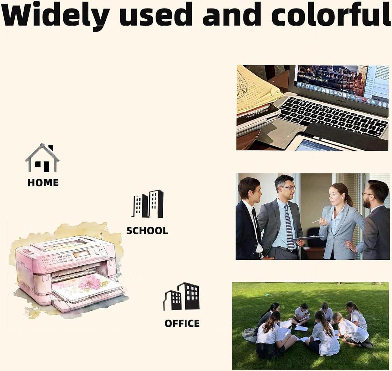 Alt view image 6 of 7 - Ennovor 936XL 936 Compatible Ink Cartridge Replacement for HP 936e for HP Officejet Pro 9110b 9122e 9125e 9128e 9130b 9135e 9730e Printer,Black+Color