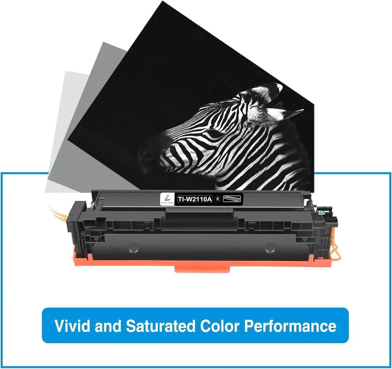 Alt view image 7 of 7 - 206A W2110A Black Toner Cartridges: 206X W2110X Compatible Replacement for HP 206A 206X Black Toner Color Pro MFP M283fdw M283cdw M255dw M283 M255 Printer High Yield Toner (1 Pack)