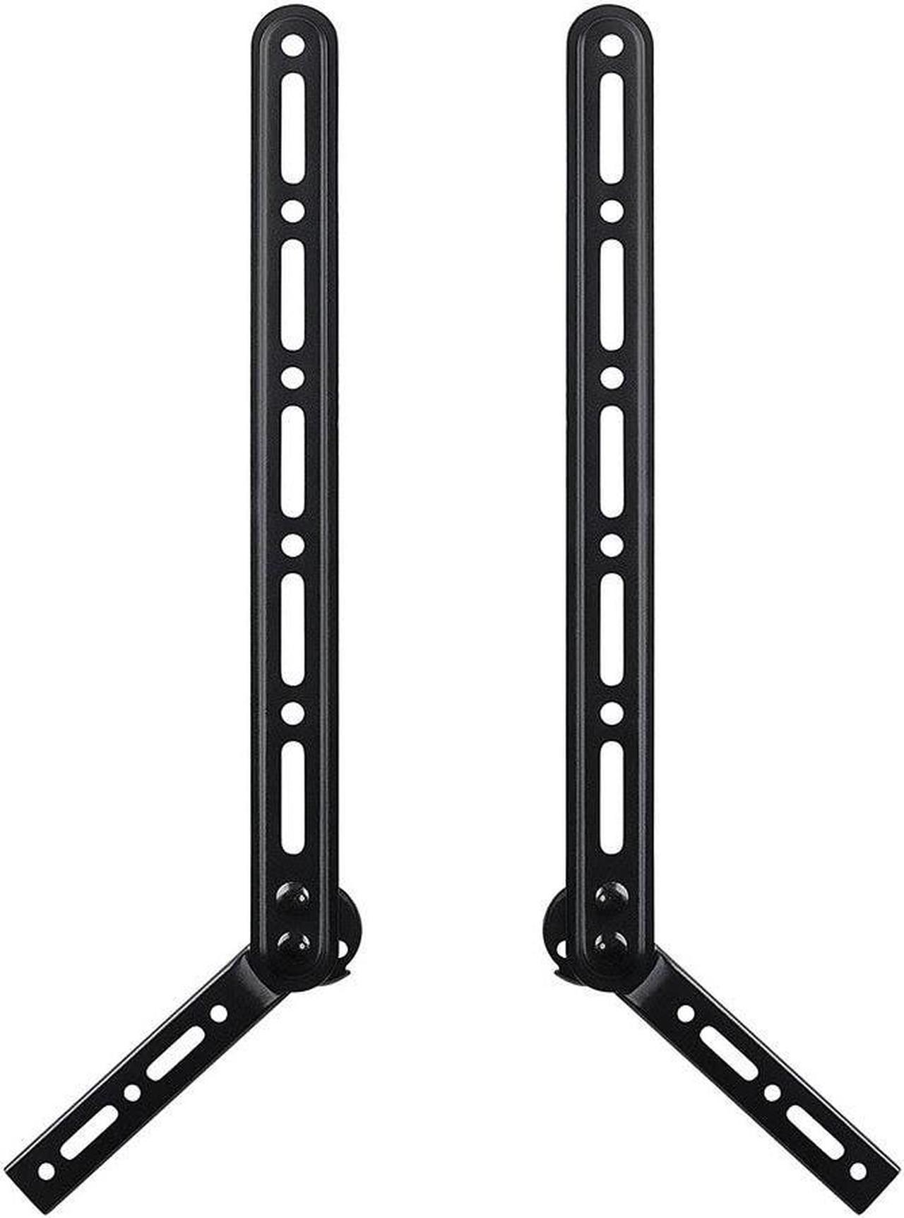 Monoprice Universal Soundbar Bracket With Adjustable Arms, Fits Displays 23in to 65in, Soundbars Up to 33lbs