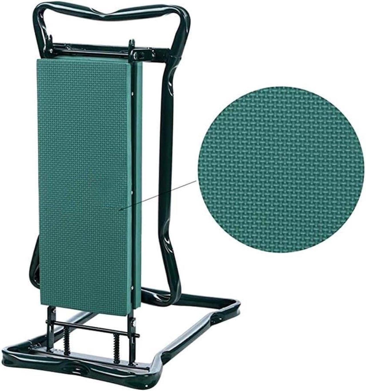 Alt view image 5 of 6 - Garden Bench and Kneeler Stools Gardening with Side bag pockets for tool