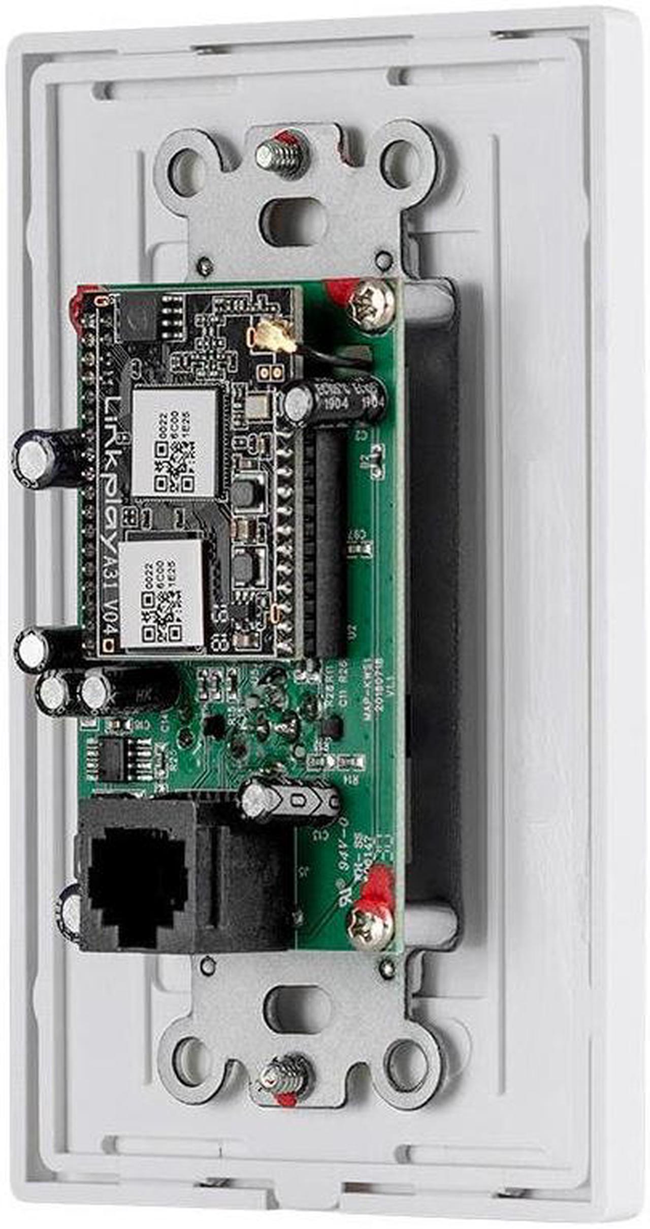 Alt view image 5 of 6 - Monoprice Multizone Source Keypad with Wi-Fi Receiver and Line In