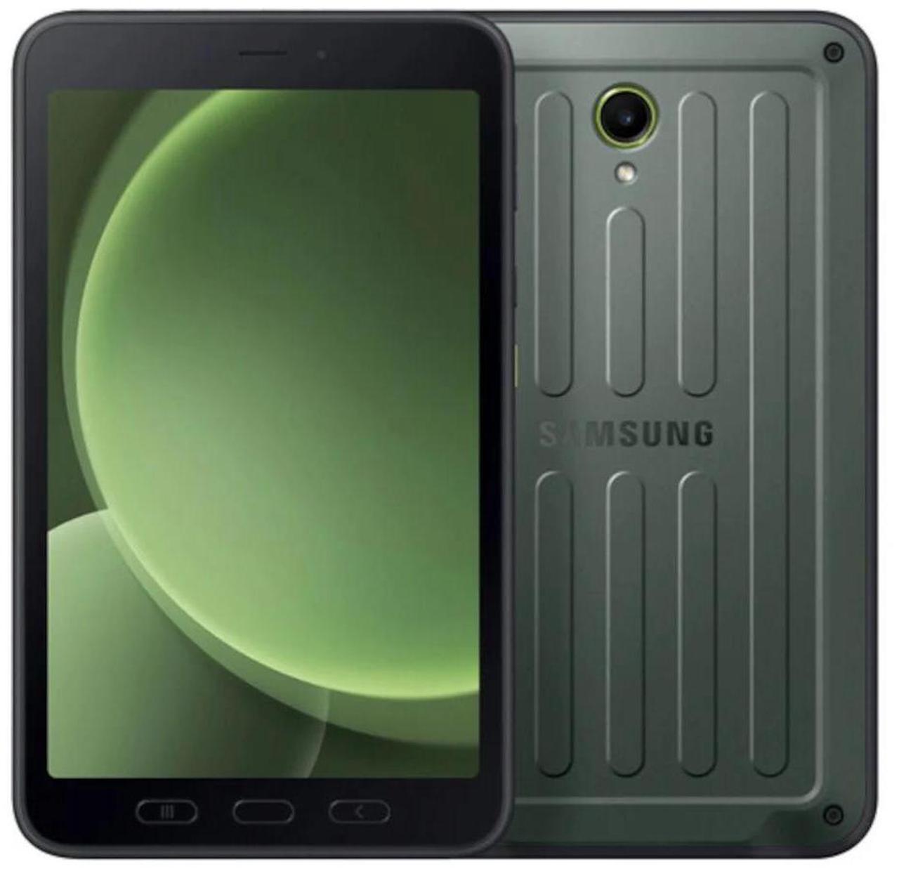 Alt view image 5 of 10 - Samsung 8" Galaxy Tab Active5 Rugged Tablet WUXGA Samsung Exynos 1380 Octa-core 6GB 128GB Storage Android 14 Green