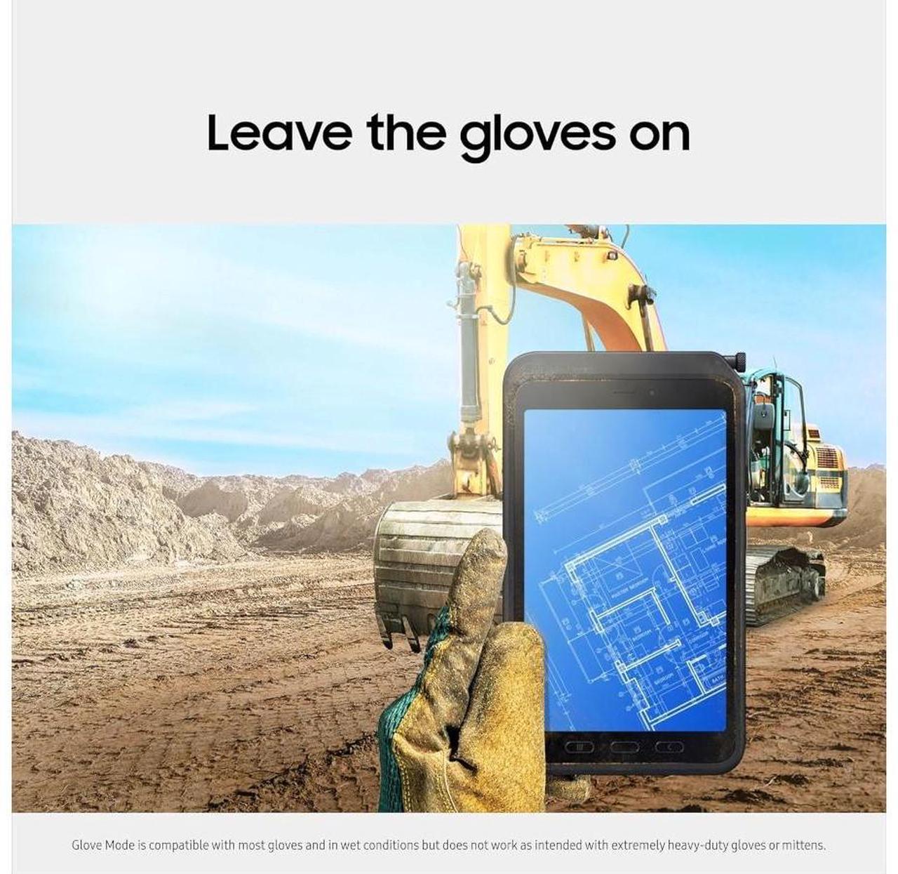 Alt view image 8 of 10 - Samsung 8" Galaxy Tab Active5 Rugged Tablet WUXGA Samsung Exynos 1380 Octa-core 6GB 128GB Storage Android 14 Green
