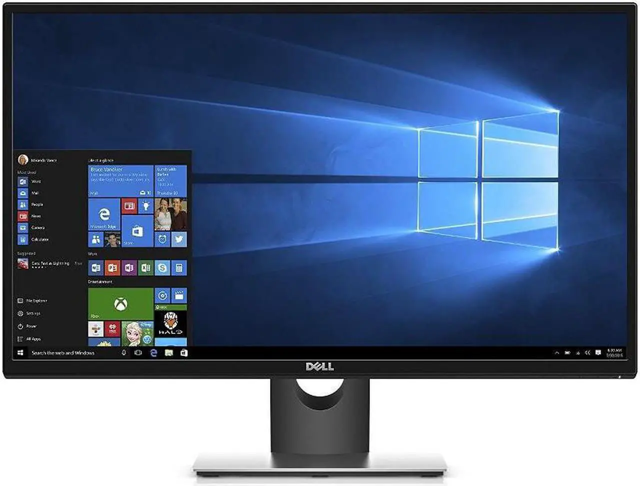 Alt view image 11 of 20 - Dell SE2717HR 27" Full HD 1920x1080 75Hz AMD FreeSync HDMI VGA Narrow Bezel LED Backlit Gaming Monitor