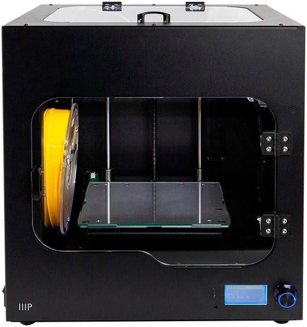 Monoprice Maker Ultimate 2 3D Printer - with (200 x 150 x 150 mm) Heated and Removable Glass Built Plate, Auto Bed Leveling, Internal Lighting