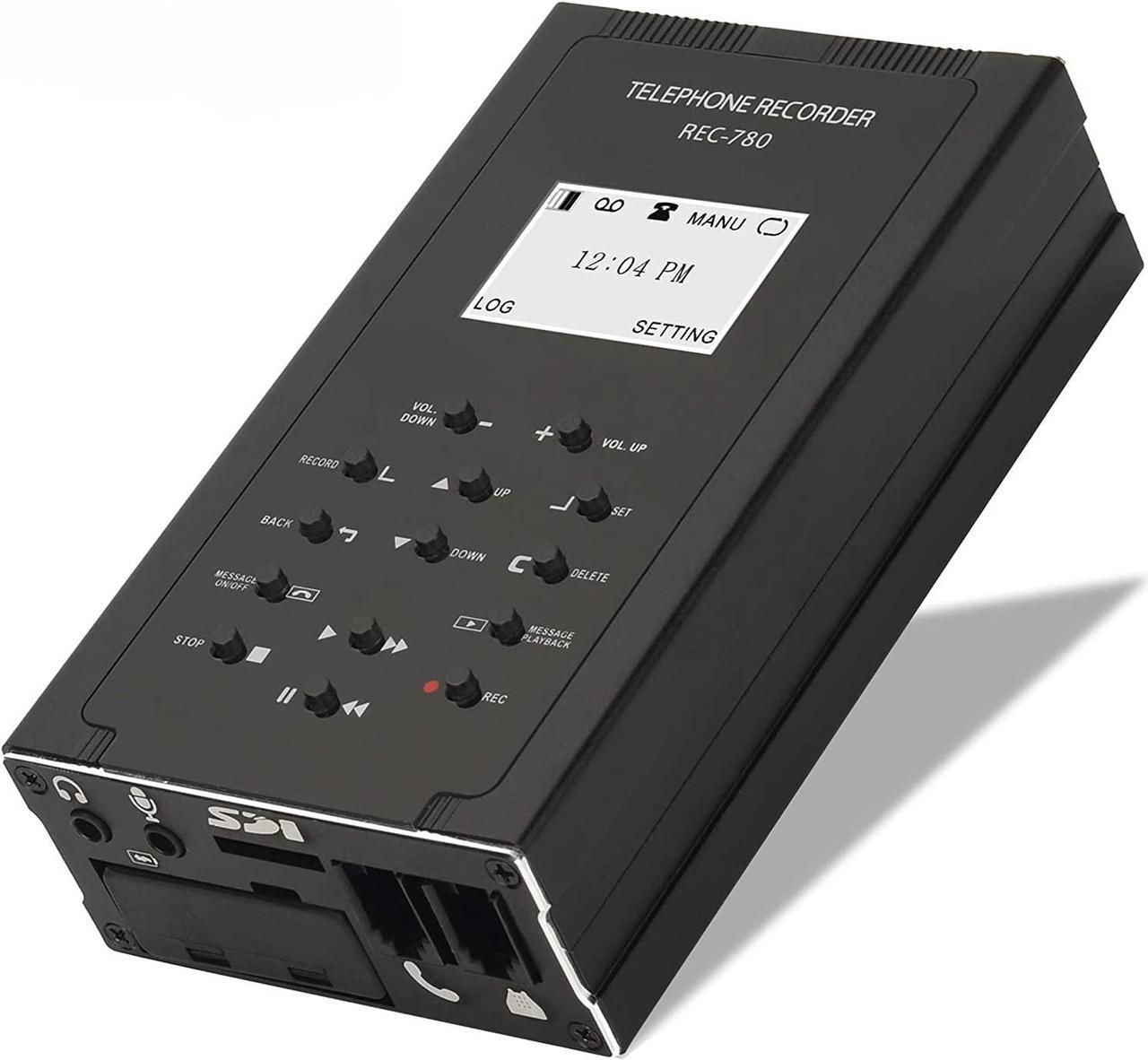 Main image of 32GB Telephone Recorder, Landline Phone Call Recorder for Analog/Digital Telephone Lines System, Automatic Telephone Recording Device, Auto Answering Machine
