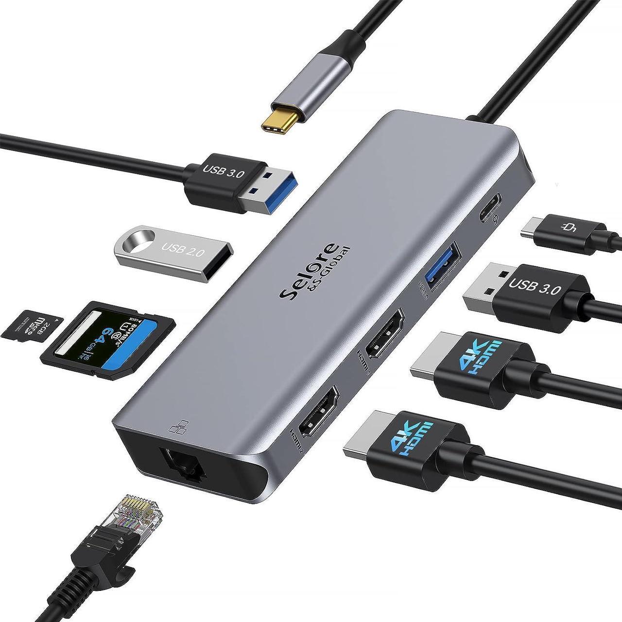 Usb 3.0 hub hdmi rj45