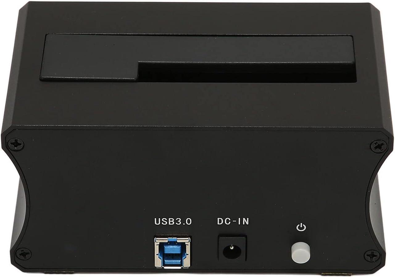 SSD Docking Station, HDD Docking Station USB3.0 110240V Metal Electronics 5Gbps for TV for (US Plug)