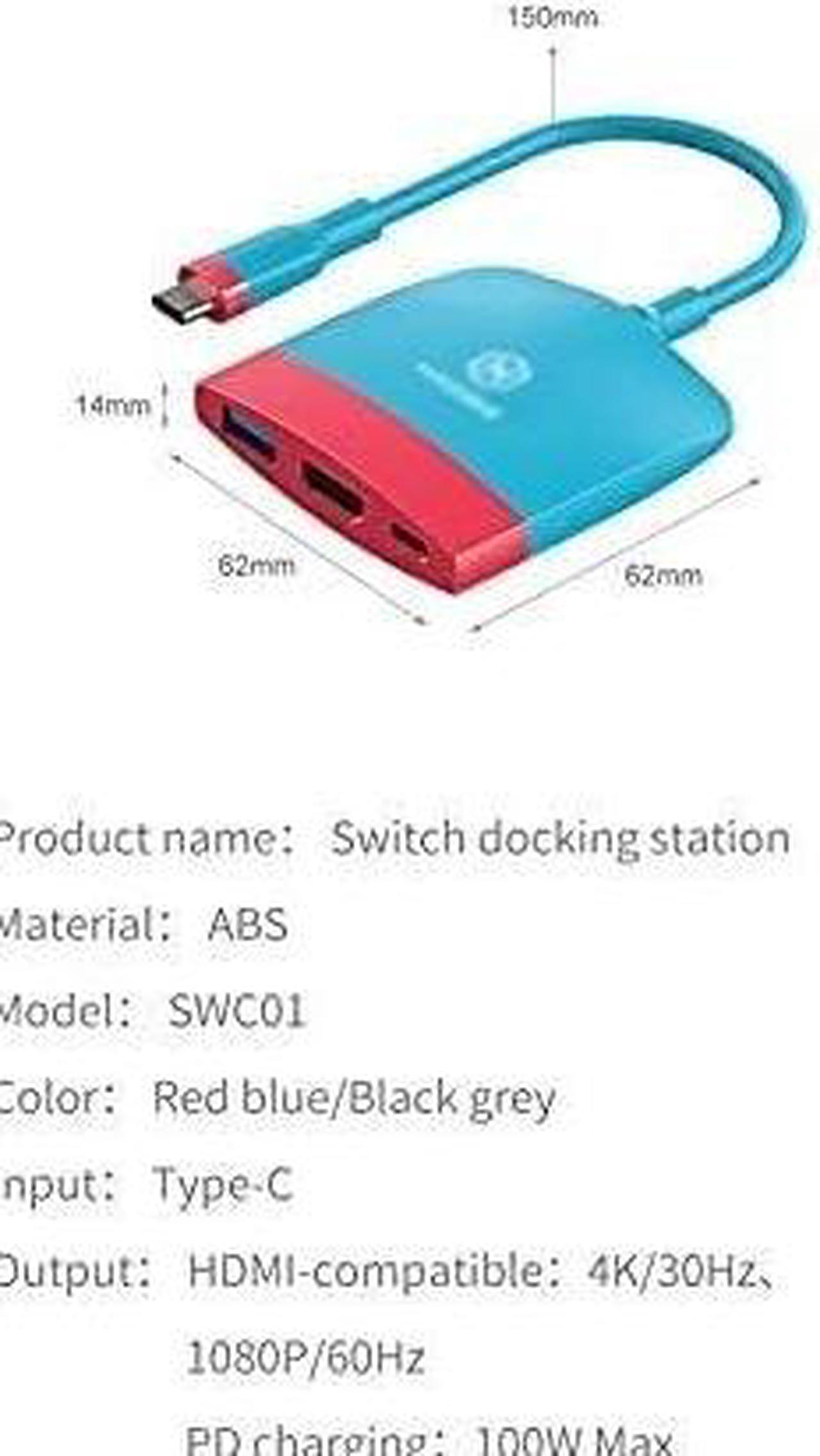 Alt view image 4 of 7 - Ultra-Slim Data USB Hub, Multi-Function Portable Docking Station USB C to 4K HDMI-Compatible USB 3.0 PD (Color : B)
