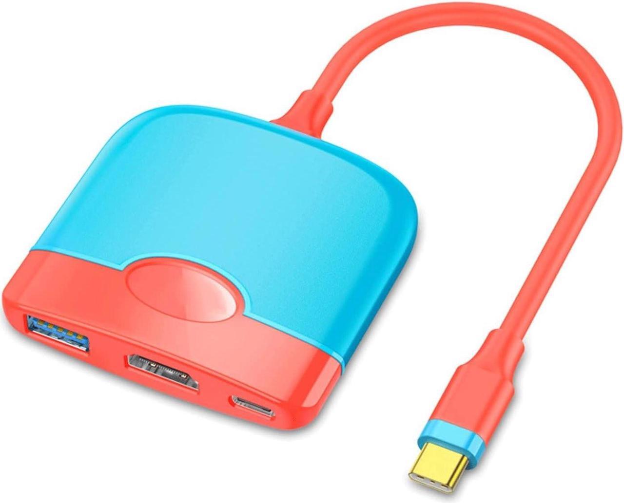 Alt view image 7 of 7 - Ultra-Slim Data USB Hub, Multi-Function Portable Docking Station USB C to 4K HDMI-Compatible USB 3.0 PD (Color : B)