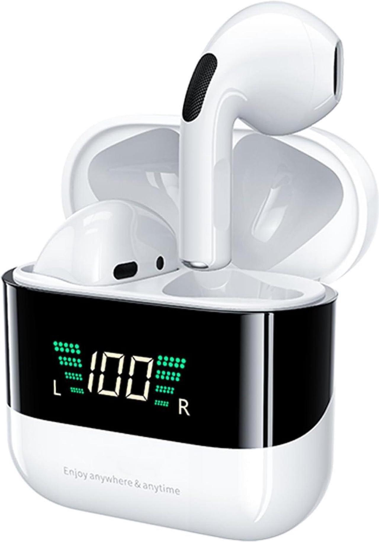 Main image of True Wireless Earbuds In-Ear Headphones with Case, LED Power Display Bluetooth Earbuds Waterproof Ear Phones for Running Sports Working-out Gym Ear Buds Wireless Bluetooth Earbuds for iPhone Android