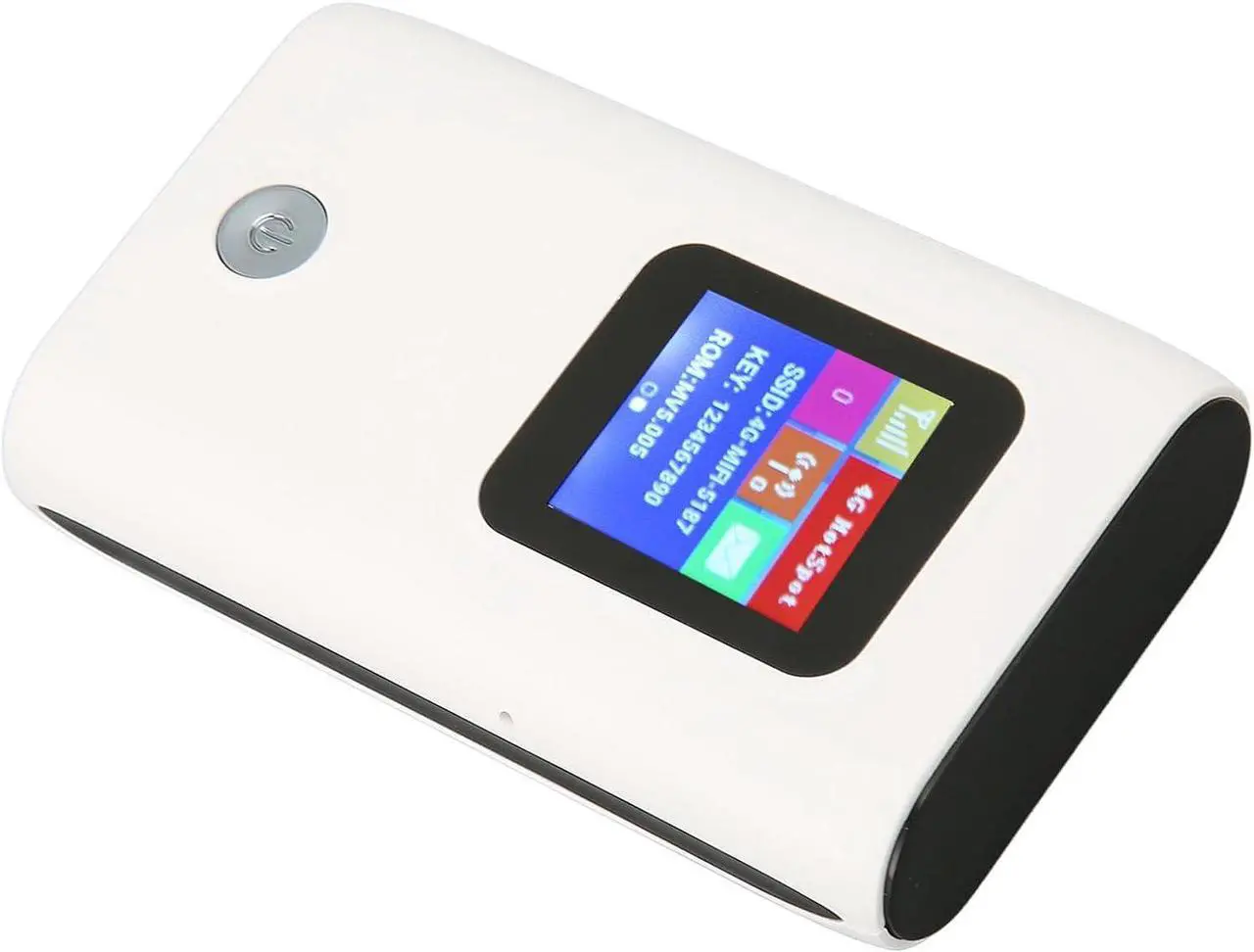 Alt view image 4 of 7 - Mobile WiFi Router, Nano SIM Card Slot WPA WPA2 Encryption 300Mbps Mobile WiFi Hotspot for Europe Region