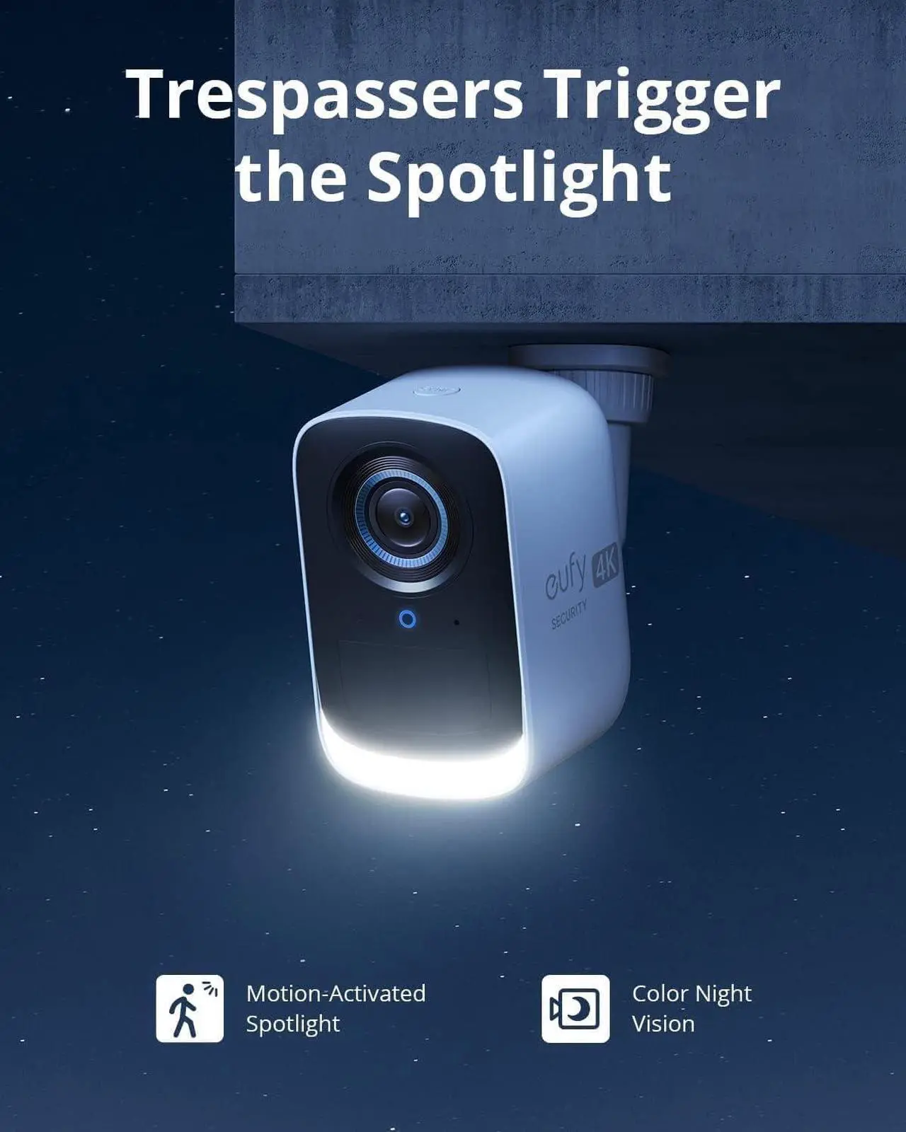 Alt view image 5 of 7 - eufy Security eufyCam 3C 4-Cam Kit, Security Camera Outdoor Wireless, 4K Camera, Expandable Local Storage up to 16TB, Face Recognition AI, Spotlight, Color Night Vision, No Monthly Fee