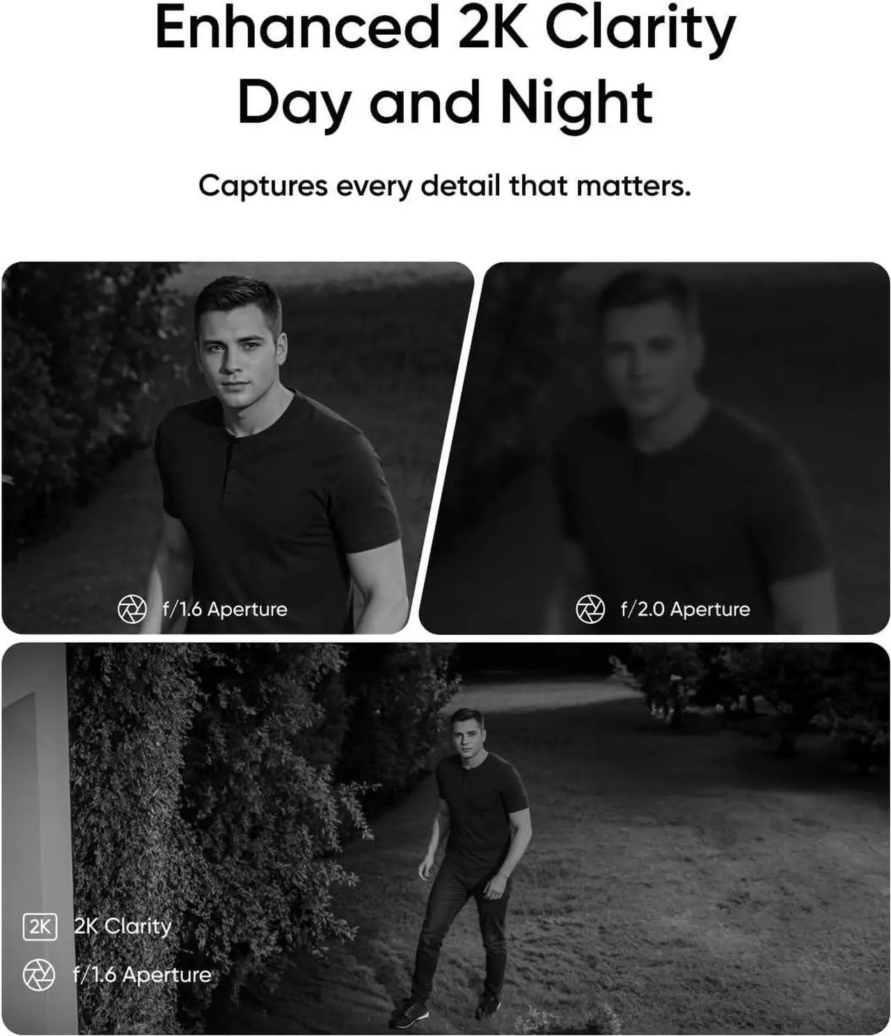 Alt view image 7 of 7 - eufy Security SoloCam E30 with Video Doorbell C21, Solar Powered, 360° Pan, AI Tracking, 2K Clarity, Security Cameras Wireless Outdoor, HomeBase S380 Compatible, No Monthly Fee