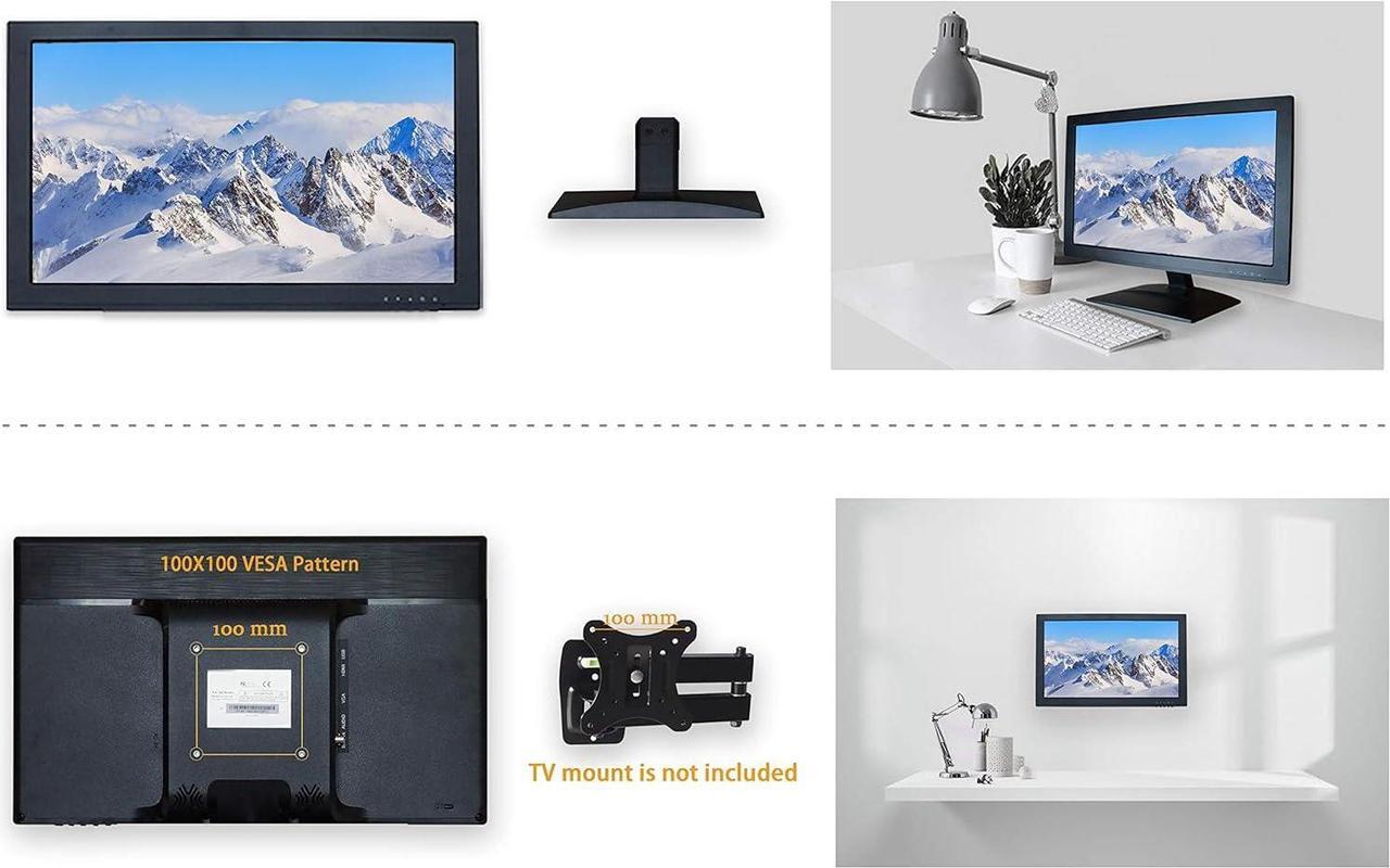 Alt view image 5 of 7 - Gadpiparty SVD 23.6 Security Monitor, 5MP/2560x1920 Super HD BNC Resolution, 3D Comb Filter, HDMI (3.6MP) & BNC Inputs, Works with 5MP Security Cameras for DVR/NVR/PC