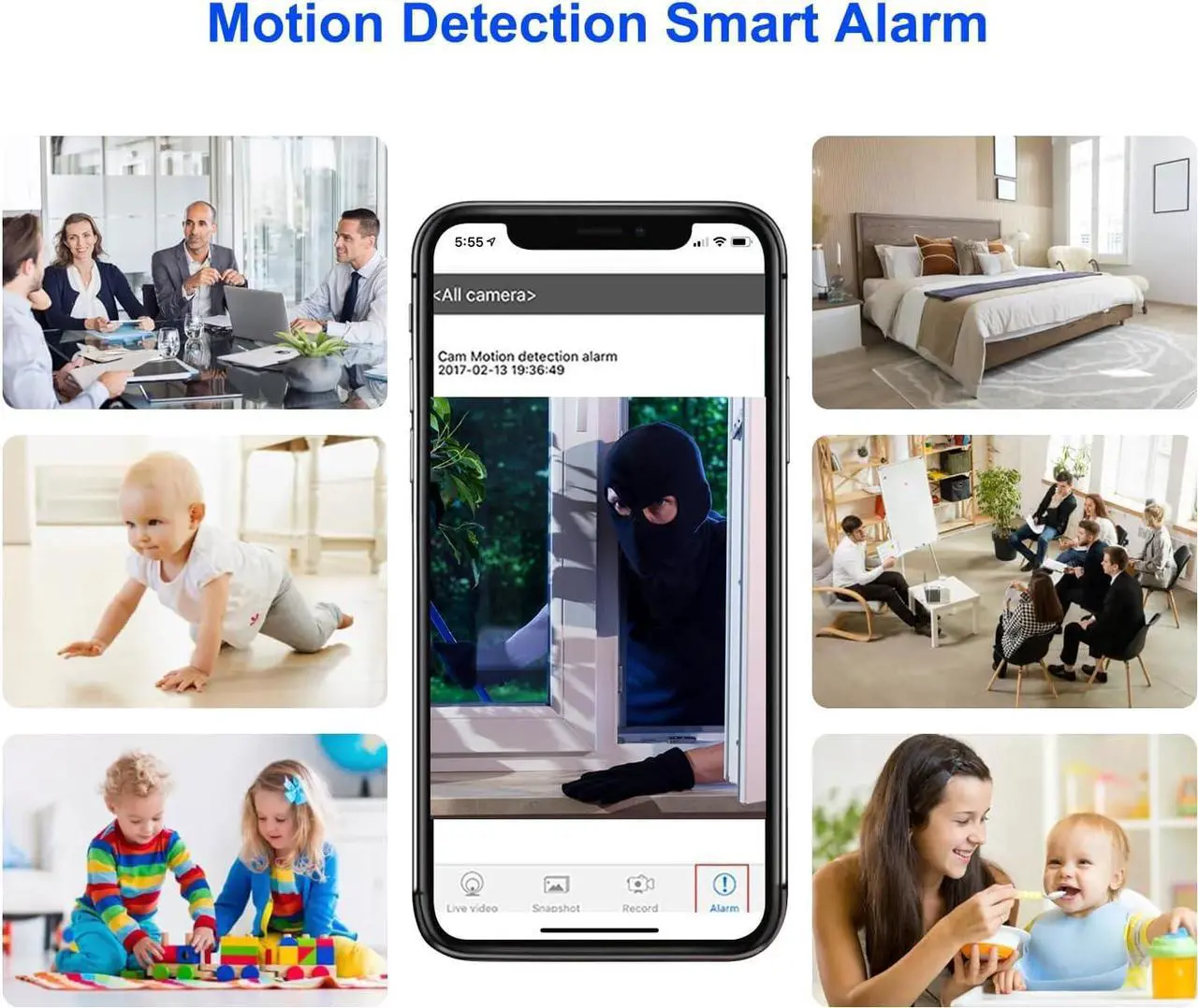 Alt view image 5 of 7 - Spy Camera WiFi Mini Hidden Camera 1080P Dual Lens DIY Module Wireless Tiny Nanny Cam - Small Discreet Home Security Indoor Outdoor - 5G and 2.4G Wi-Fi Dual Band Dual Lens Surveillance Cameras
