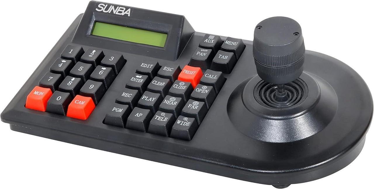 Alt view image 7 of 7 - SUNBA P525+ 3D Keyboard Bundle, 4MP PoE+ PTZ IP Security Camera Outdoor, 25X Optical Zoom, AI Auto Tracking, Two-Way Audio & IP67 Waterproof, 328ft Long Range Night Vision with Lighthunter IR