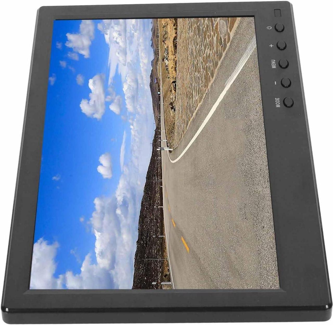 Alt view image 4 of 7 - 10.1inch HD Monitor VGA BNC AV Input, Ultra Thin Design, 1280x800 Resolution, Mini Portable for Car, CCTV and Gaming (US Plug)