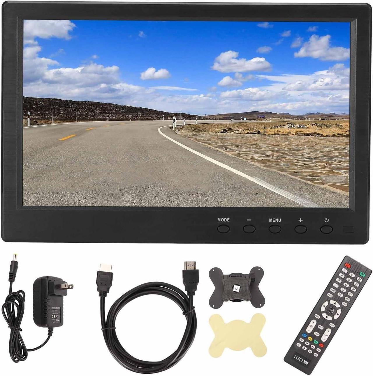 Alt view image 6 of 7 - 10.1inch HD Monitor VGA BNC AV Input, Ultra Thin Design, 1280x800 Resolution, Mini Portable for Car, CCTV and Gaming (US Plug)