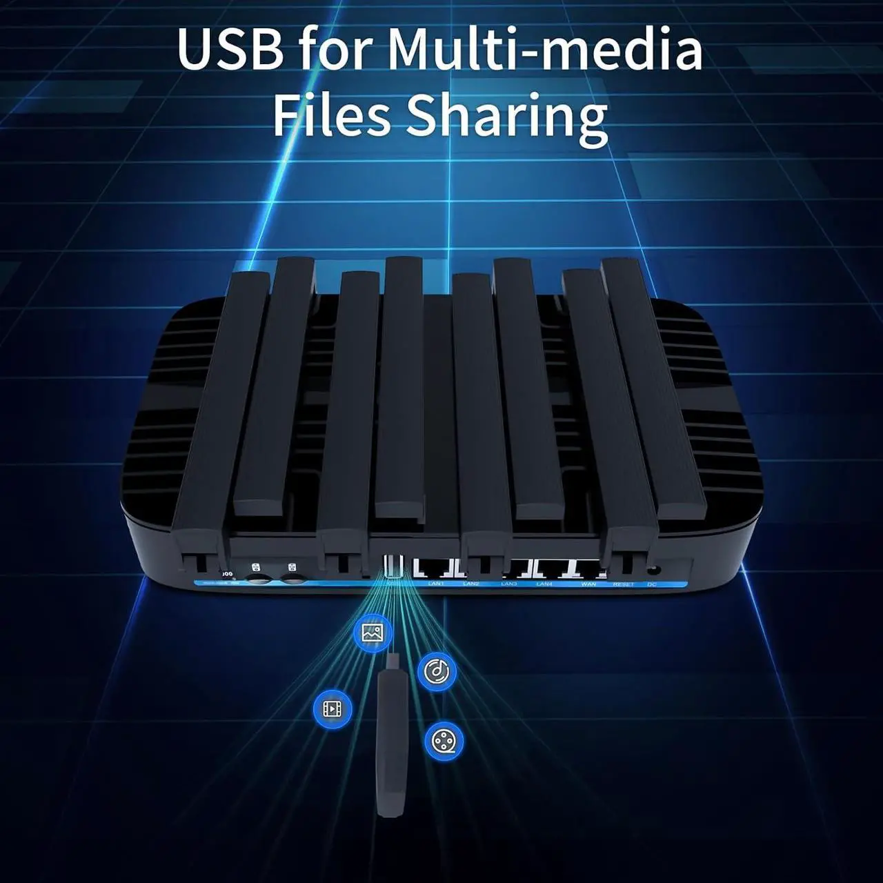 Wiflyer AX3000 4G LTE Router - Thumbnail 4