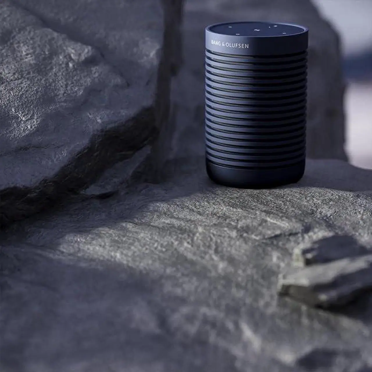 Alt view image 4 of 7 - Bang & Olufsen Beosound Explore - Wireless Portable Outdoor Bluetooth speaker, IP 67 Dustproof and Waterproof, Navy