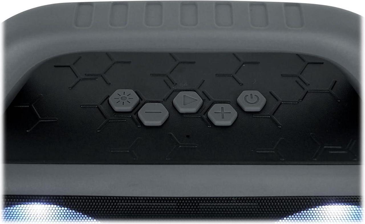 Alt view image 6 of 7 - Rockville RPB50 Large and Loud Portable Bluetooth Speaker with LED+Long Battery