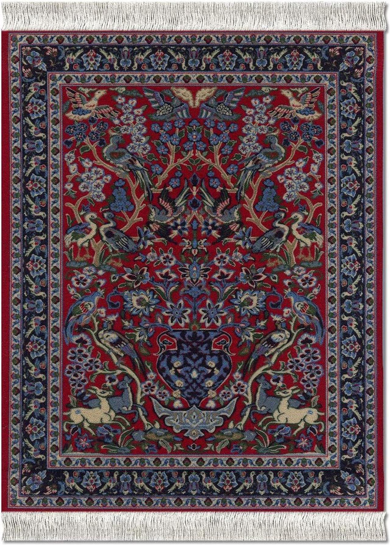 Main image of SUPCOW Persian Style Carpet Mousepad, Durable Oriental Rug Mouse Pad