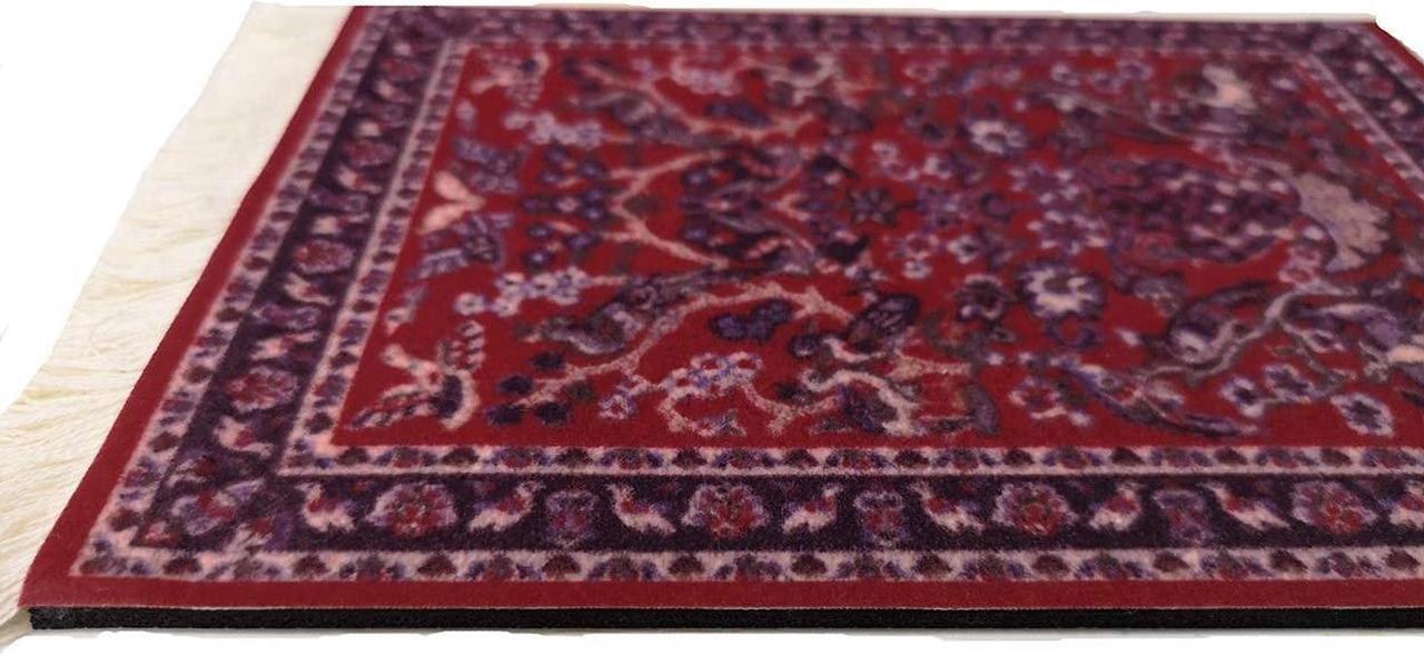 Alt view image 2 of 4 - SUPCOW Persian Style Carpet Mousepad, Durable Oriental Rug Mouse Pad