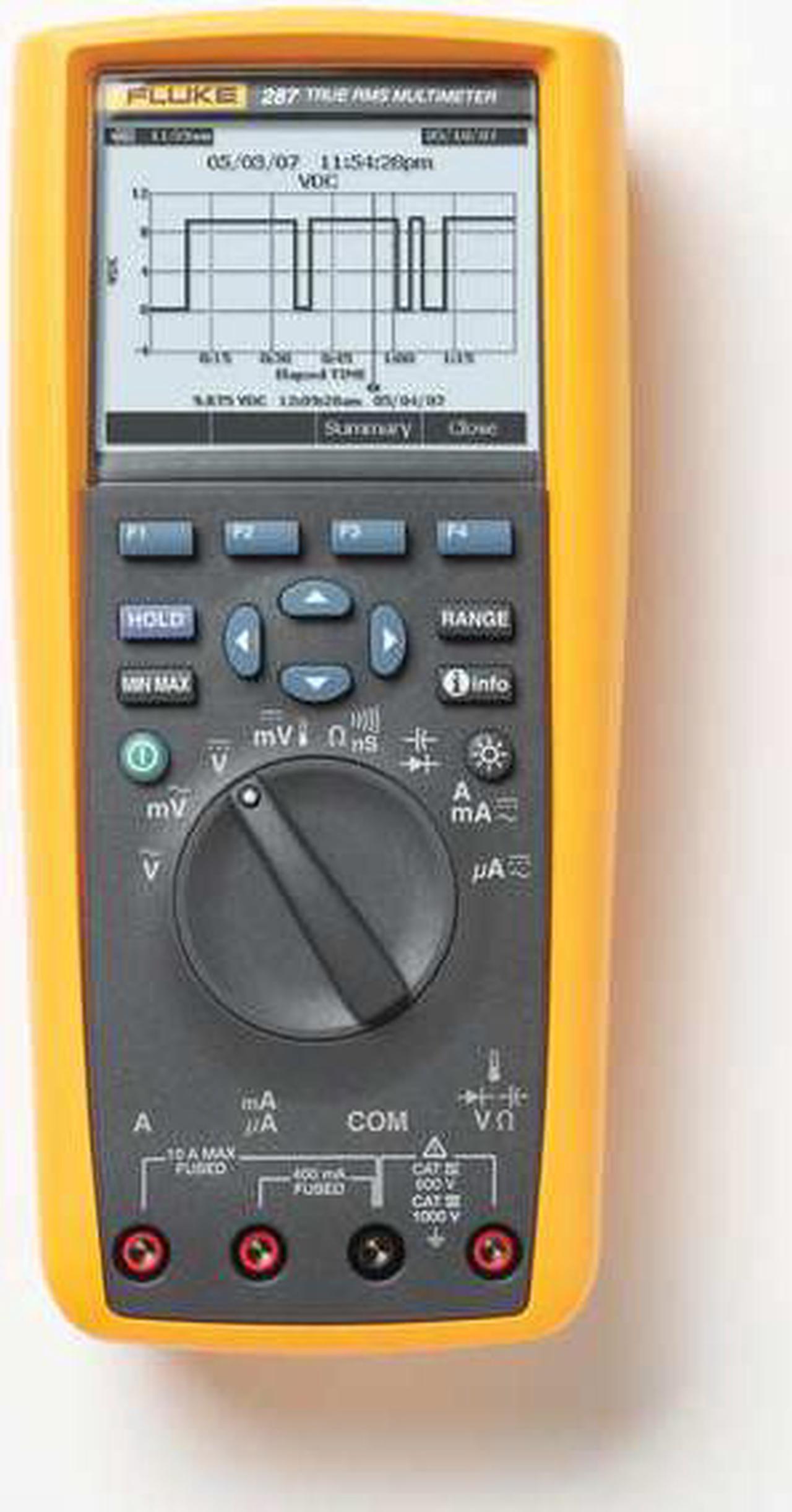 Alt view image 6 of 10 - FLUKE FLUKE-287 Digital Multimeter, 1,000 V Max DC, 0 V Max AC, TRMS, 50,000