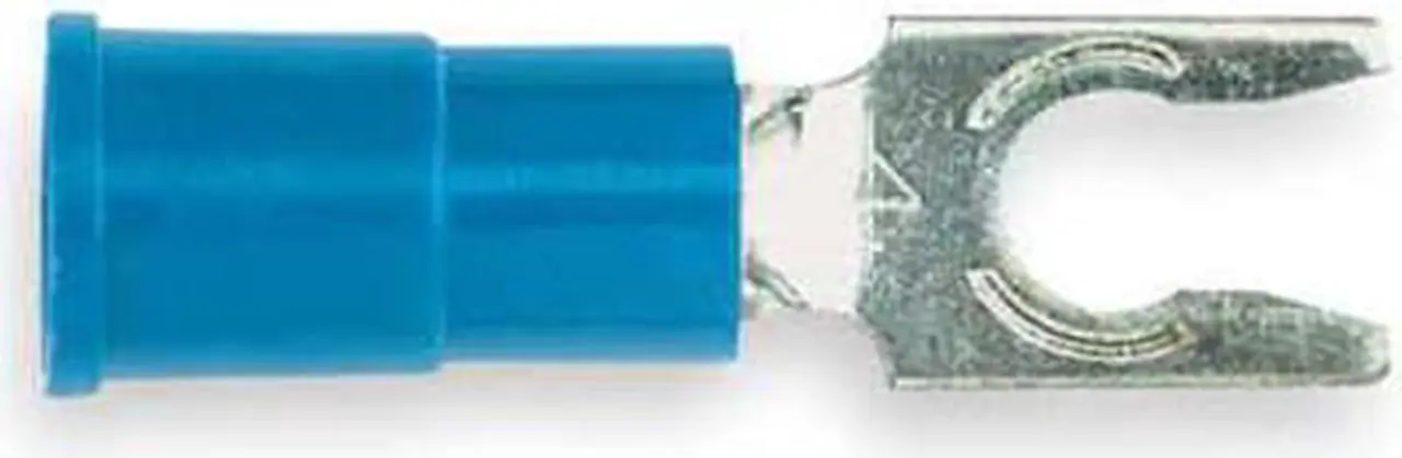 Alt view image 2 of 2 - 3M MV14-6FLX Scotchlok 16-14 AWG Vinyl Locking Fork Terminal #6 Stud PK100